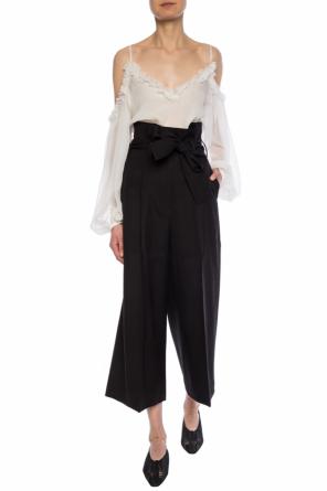 Belted high-waisted trousers, zdjęcie 2 Belted high-waisted trousers od Stella McCartney